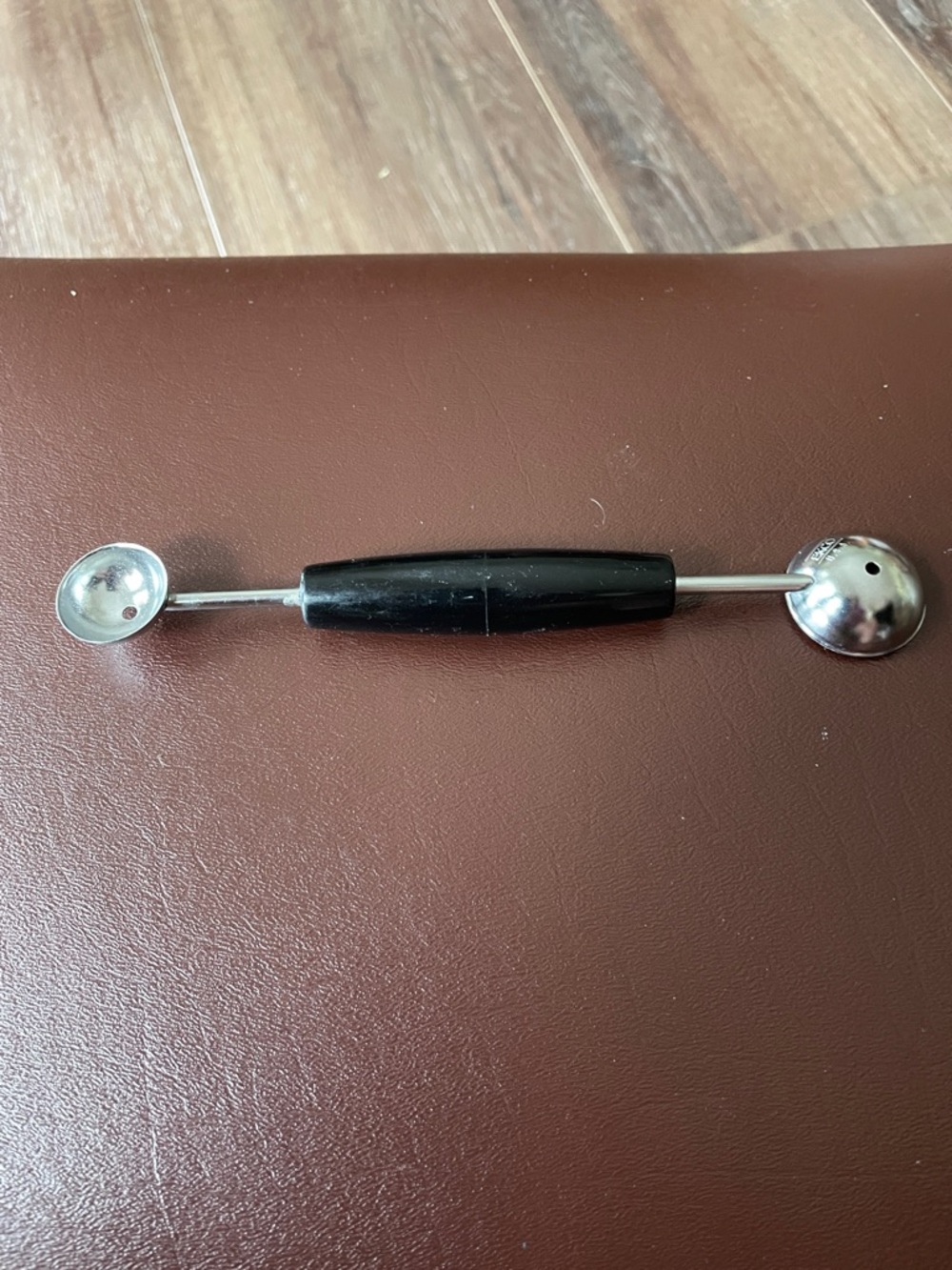 VTG Ecko Double Ended Melon Baller Black Handle